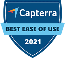 Capterra Best Ease of Use 2021
